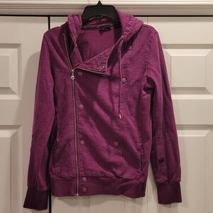 Fox Women's Purple Zip-Up Hoodie
